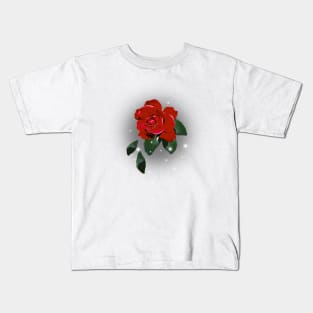 Red Rose Kids T-Shirt